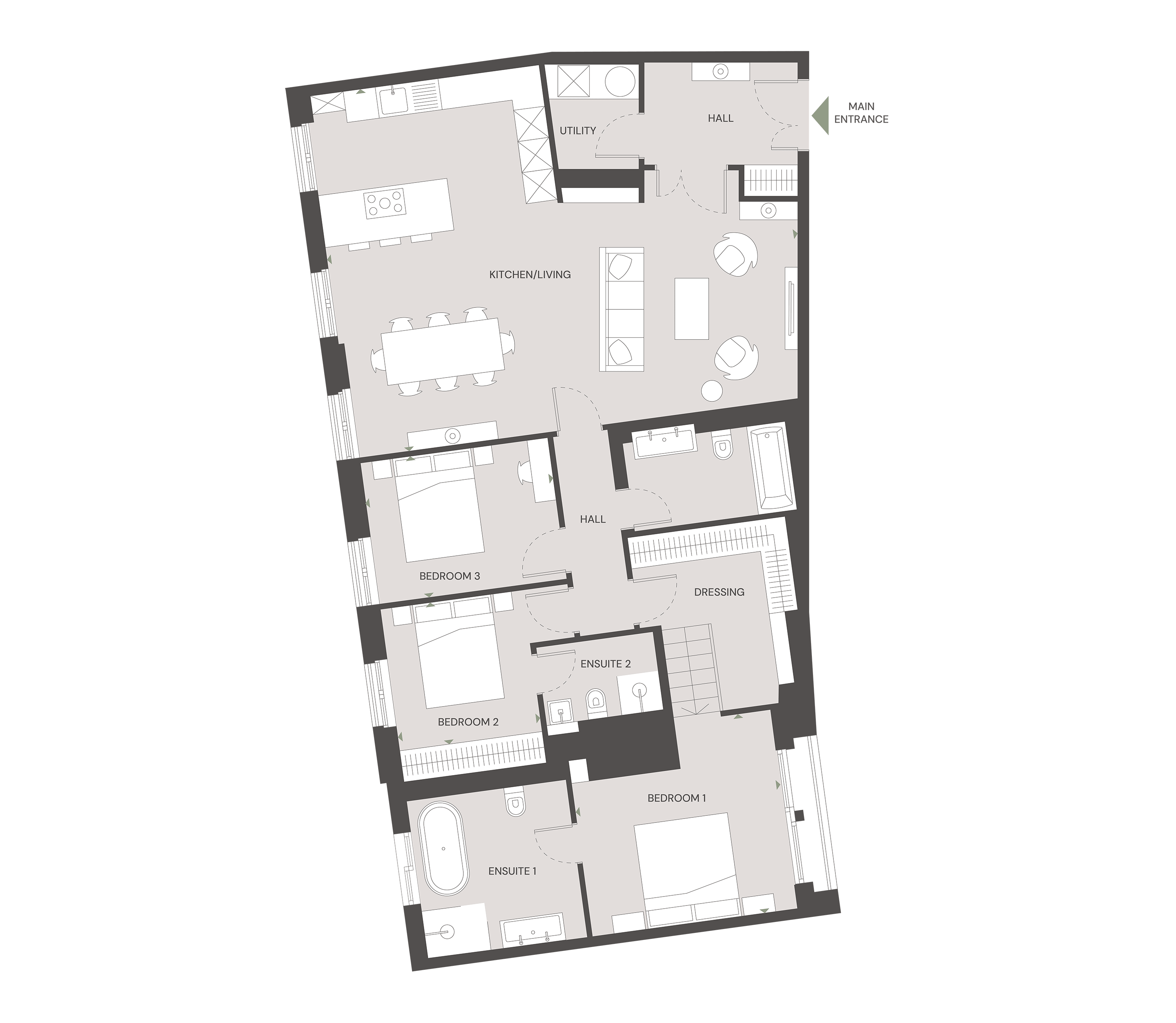 Marylebone Mansions Floor Plan